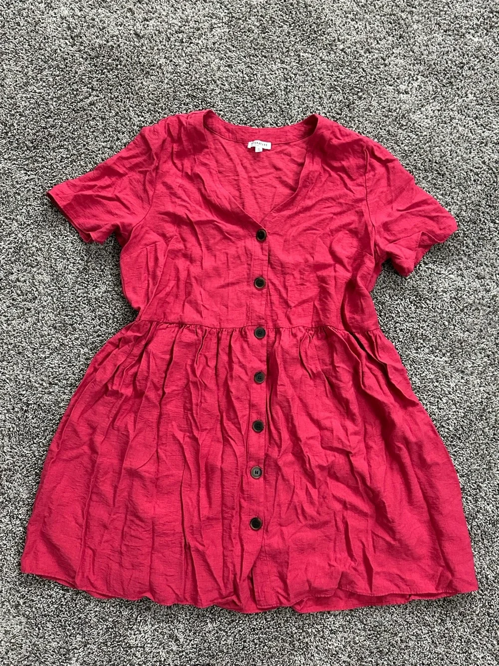 Reitmans Hot Pink Doll Dress (XL) - Picture 2 of 6